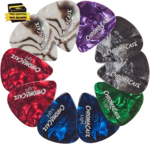 Pearl Celluloid Guitar Pick 10 Pack, Light Gauge (.60Mm) - Picture 1 of 12