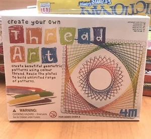 4M Create Your Own Thread Art Craft Kit Factory New Sealed - Picture 1 of 2