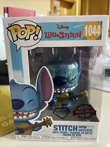 FUNKO POP DISNEY LILO & STITCH FIGURA 1044 UKELELE DIAMOND & SPECIAL EDITION - Imagen 1 de 5