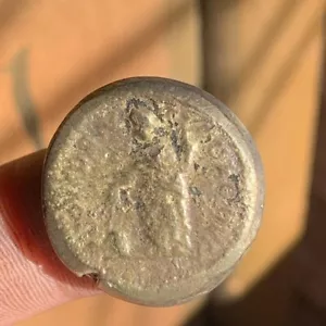 MARCUS AURELIUS AV AUREUS TETRADRACHME ANTIKE GRIECHISCHE MÜNZE UM 180 N. Chr. - Bild 1 von 6