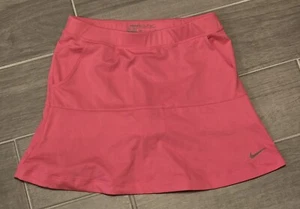 Nike Golf Dri-Fit Skort Size Medium Pink Girls - Picture 1 of 6