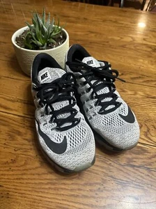 NIKE Air Max 2016 Oreo Black/White 7 Men Running Athletic Sneakers - Picture 1 of 7