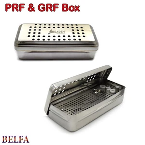 BANDEJA DE CASETE COMPLETA PRF Y GRF CAJA PLAQUETAS RICAS HERRAMIENTAS DE IMPLANTE DE FIBRINA - Imagen 1 de 4