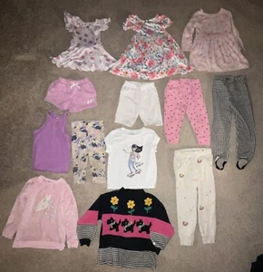 Girls Clothes Lot of 13 mixed items girls size 4T - Picture 1 of 11