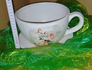 Tasse XL Dekoration Rosen - Bild 1 von 1