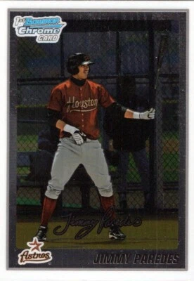 2010 Bowman Chrome Prospects #BCP138 Jimmy Paredes Houston Astros - Image 1 of 2