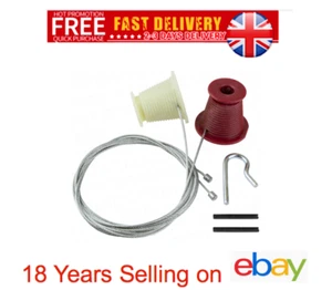 HENDERSON GARAGE DOOR SPARES CABLES PULLS CABLE KIT PREMIER CANOPY DOOR PARTS - Picture 1 of 9