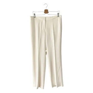 Classiques entier Cream Trouser Wide Leg Pant Lined Size 10 - Picture 1 of 7