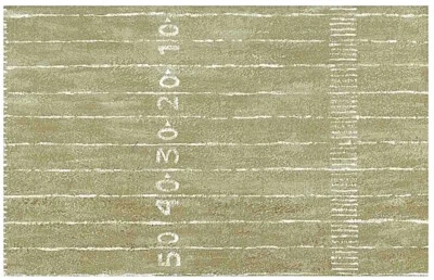 Papel pintado campo de juego de fútbol niños beige tostado blanco BH1976 rollos dobles Foto 1 de 2