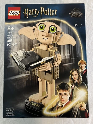LEGO 76421 Harry Potter Dobby The House Elf Building Toy - New Sealed - Image 1 of 4