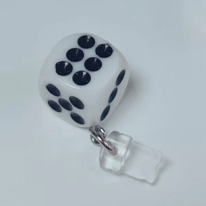 Dice Pendant Mobile Phone Dust Plug Type-c Charging Port Plug Dust Cover - Zdjęcie 1 z 7