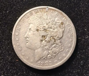 1883-O Morgan Silver Dollar - Circulated - 90% Silver, 10% Copper - Picture 1 of 4