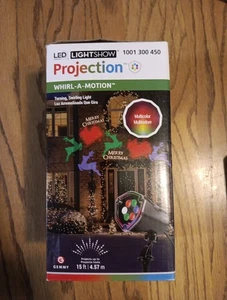 Led Lightshow Projection Whirl-a-motion. Multi Color 1001 300 450 - Picture 1 of 5