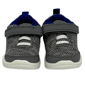 Simple Joys by Carter Jodynn Fabric Sneaker Grey/Blue Size 5 - Picture 1 of 12