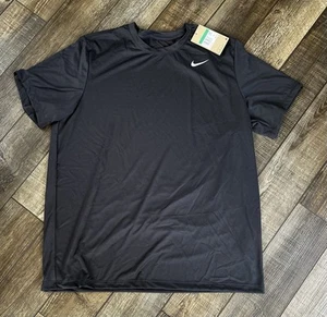 Neu mit Etikett Nike Herren T-Shirt Kurzarm Dri-Fit Gr. XL dunkelgrau NEU - Bild 1 von 5