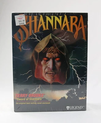 SEALED 1995 Shannara Legend Entertainment Big Box PC RARE - Image 1 of 4