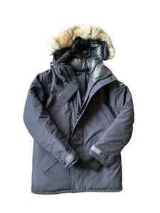 Canada Goose Men Edgewood Parka medium Trim Fur Black Label NWT Black 3408M - Bild 1 von 11