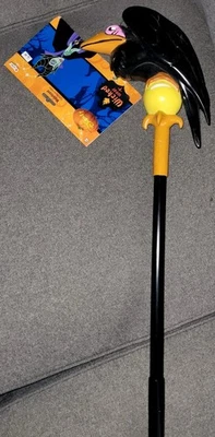 Sleeping Beauty Maleficent Staff Crow Costume Accessory Halloween 48" H (NEW) - Image 1 of 4