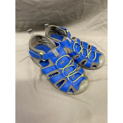 Kids Boys Mountain Creek Blue Yellow Closed Toe Water Sandals Shoes Size 11 - Image 1 of 4