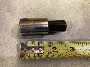 Vintage Williams  5/8 inch  Metric Hex Allen 1/2" Drive SA-20 Socket USA - Bild 1 von 13