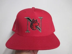 NORTHEASTERN UNIVERSITY HUSKIES MITCHELL & NESS GORRA DE BÉISBOL SNAPBACK (ADJ) NUEVA CON ETIQUETAS - Imagen 1 de 7