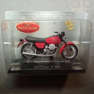 Hachette Modell Skala 1/24 Karte Pounds Moto Guzzi V35 V 35 - Bild 1 von 2