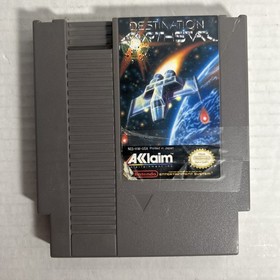 Destination Earthstar (Nintendo NES, 1990) Authentic