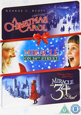 A Christmas Carol / Miracle On 34th Street [DVD] - DVD  64VG The Cheap Fast Free - Image 1 of 2