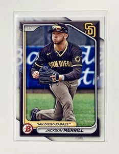 Jackson Merrill 2024 Bowman Prospects #BP-145 San Diego Padres - Picture 1 of 2