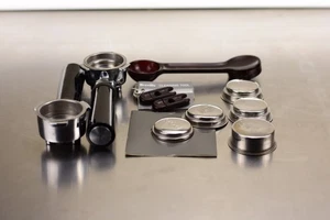 Máquina Breville Espresso 800 Esl Filtro Porter de acero inoxidable \Mango de grupo 2 + - Imagen 1 de 7