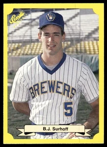 1987 Classic Update B.J. Surhoff Milwaukee Brewers #135 - Picture 1 of 2