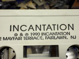 1990 INCANTATION DEMO DEATH METAL CASSETTE UNDERGROUND RARE - Picture 1 of 3