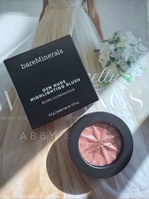 bareMinerals GEN NUDE HIGHLIGHTING BLUSH mauve glow 3.8 g - Image 1 of 3