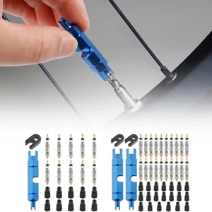 10/20Pcs Valve Cores Set Metal Tubeless Valve Core Bike Replacement with FaMxV - Picture 1 of 17