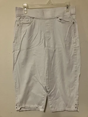 gloria vanderbilt слоновой кости джинсы шорты размер 6 женщин - Изображение 1 из 4