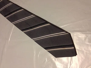 Mens Gray Blue White Tie Necktie KETCH (10617) - Picture 1 of 2