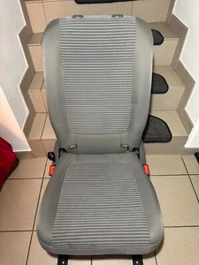 Seat Alhambra / VW Sharan 7N - Rücksitz mitte - grau - stoff - Bild 1 von 7