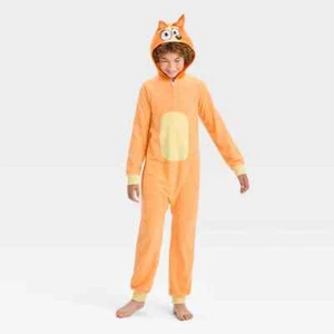 Disney Bluey Bingo Union Suit Halloween Costume Pajamas Dog Boy Girl Kid Sz 4-12 - Picture 1 of 4