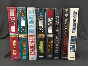 John Sanford Novels 8 Hardcover Book Lot MN4689 - Picture 1 of 11