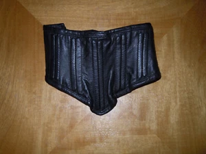 Korsett Hals BDSM Leder Schnürung Stäbe Halskorsett Halsband Hals Gr. S k Latex - Bild 1 von 6