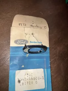 1973 Ford Mustang Emblem O - Picture 1 of 2