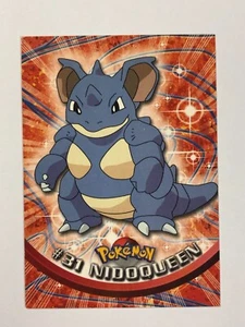 Pokemon Card Blue Label Topps TV Animation #31 Nidoqueen Near Mint - Picture 1 of 2
