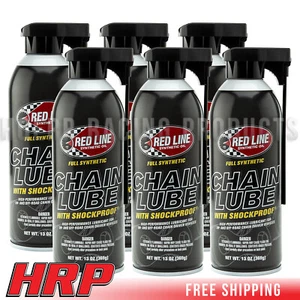Red Line 43103 Chain Lube with ShockProof - 13oz, 6 Bottles - Picture 1 of 4