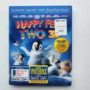 Happy Feet Two Blu-ray/DVD, 2012, 3-Disc Set, inkl. Digital Copy UltraViolet - Bild 1 von 2