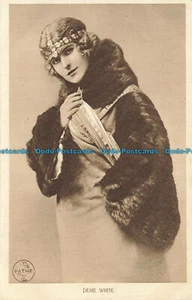 R625623 blanco perla. Pathe. Serie de cine Pathe Freres - Imagen 1 de 2