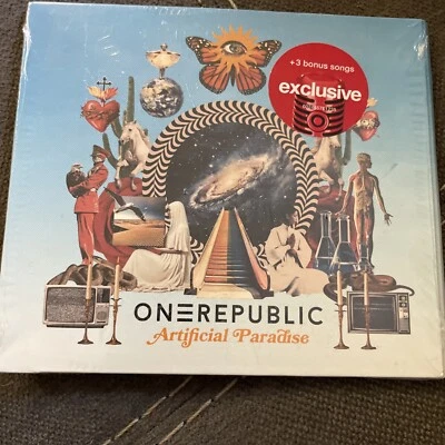 OneRepublic Artificial Paradise Target Exclusive CD 3 Bonus Songs Mirage Sealed - Imagem 1 de 4