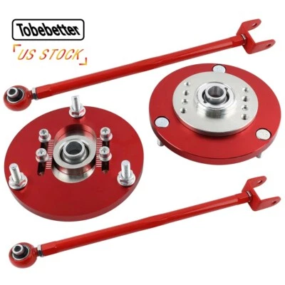 Adjustable Rear Lower Control Arm Camber Front Camber Plate for BMW 3-Series New Foto 1 de 4