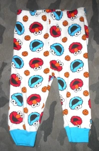 Sesame Street Cookie Monster & Elmo Boys 12 M Pajama Pants - Picture 1 of 1