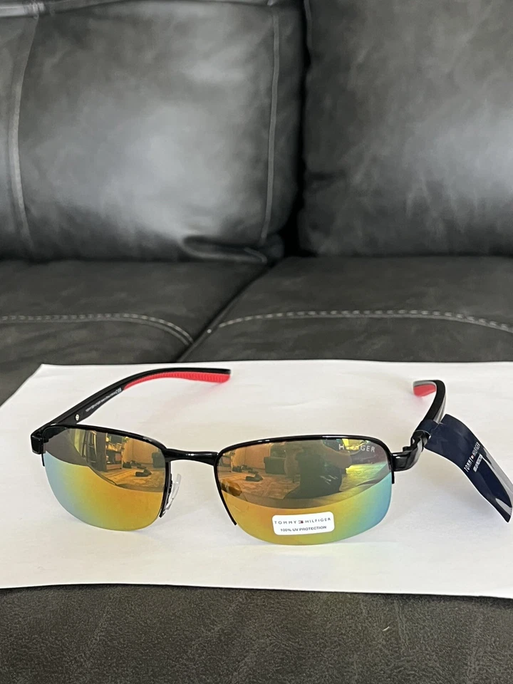 Tommy Hilfiger 男式太阳镜 MM OM 668 全新带标签 — 第 1/4 张图片