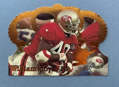 1995 Pacific Crown Royale BRONZE William Floyd Die Cut #79 San Francisco 49ers - Image 1 of 2